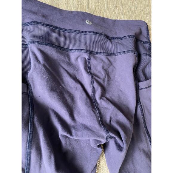 LULULEMON Sun Salutation Pants *Full-On Luon Cadet Blue 4 - Picture 7 of 7